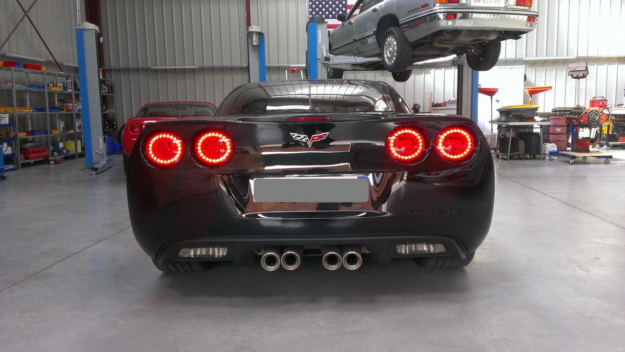 Corvette C6 feux led