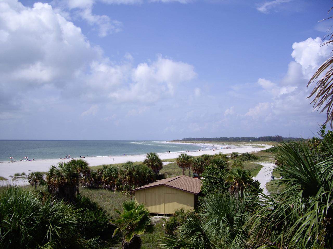 Plage sauvage de Floride